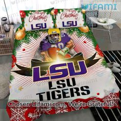 LSU Tigers Bedding Exciting Christmas LSU Gift Latest Model