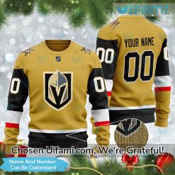 Las Vegas Golden Knights Sweater Custom Discount Gift