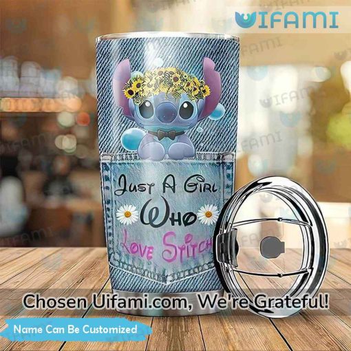 Lilo And Stitch Insulated Tumbler Wonderful Customized Just A Girl Gift