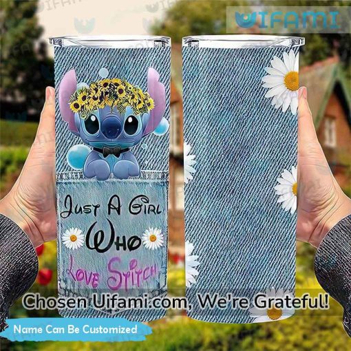 Lilo And Stitch Insulated Tumbler Wonderful Customized Just A Girl Gift