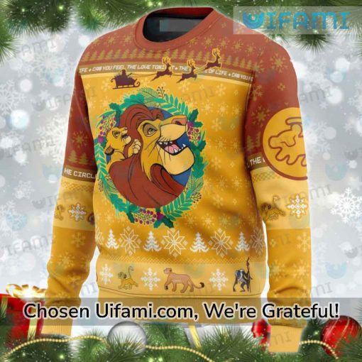 Lion King Ugly Sweater Unexpected Lion King Gifts For Adults