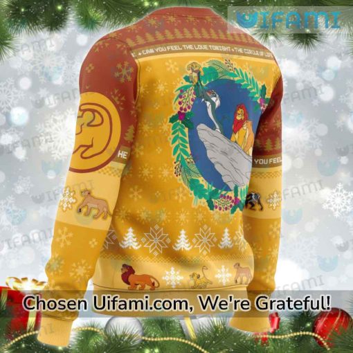 Lion King Ugly Sweater Unexpected Lion King Gifts For Adults