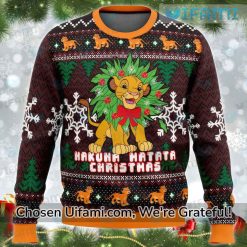 Lion King Xmas Sweater Terrific The Lion King Gift