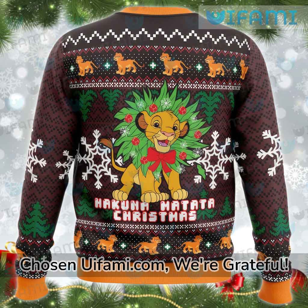 Lion king hot sale xmas jumper