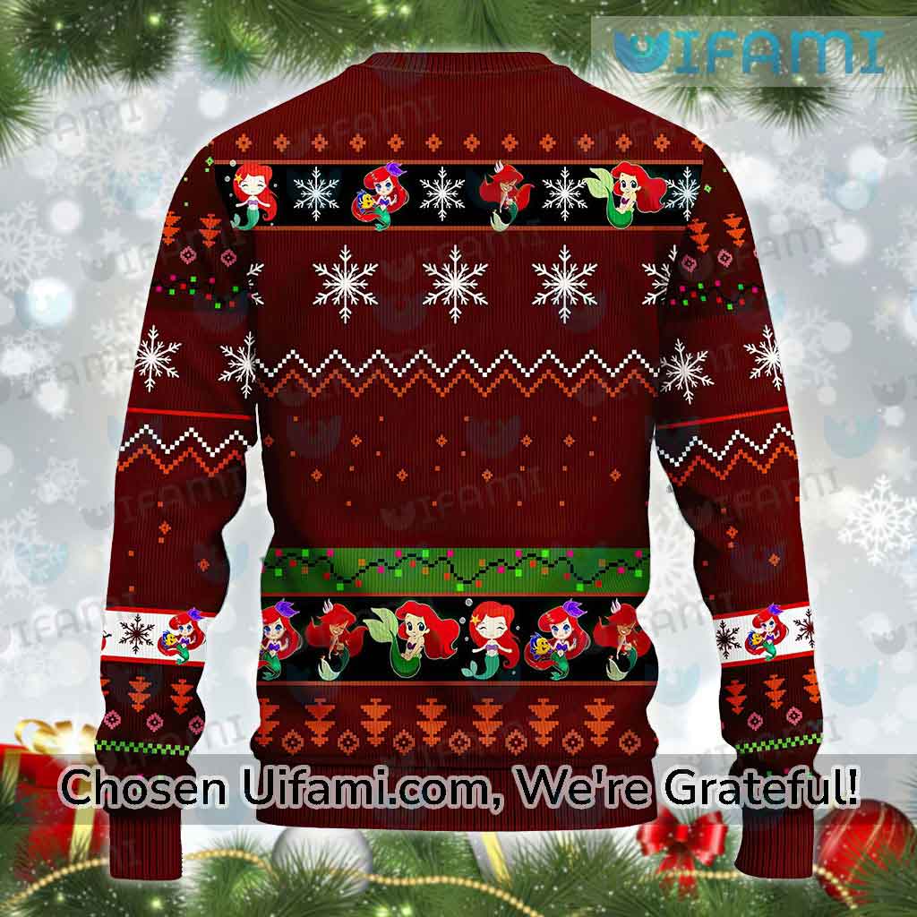 Little mermaid hot sale christmas sweater