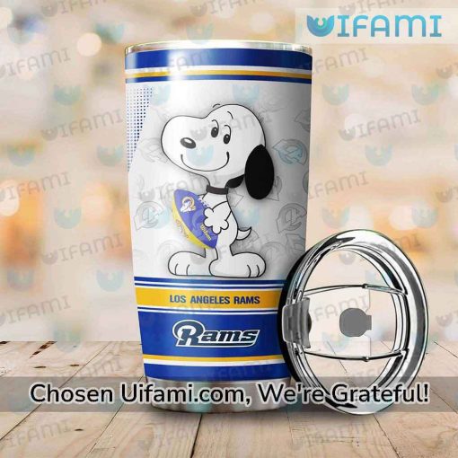 Los Angeles Rams Tumbler Alluring Snoopy LA Rams Gift