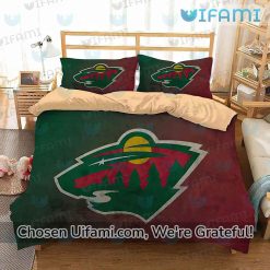 MN Wild Bed Sheets Beautiful Minnesota Wild Gift