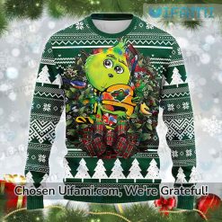 MN Wild Sweater Superior Baby Grinch Gift