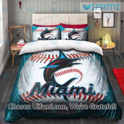 Marlin Bed Sheets Best selling Miami Marlins Gift Latest Model