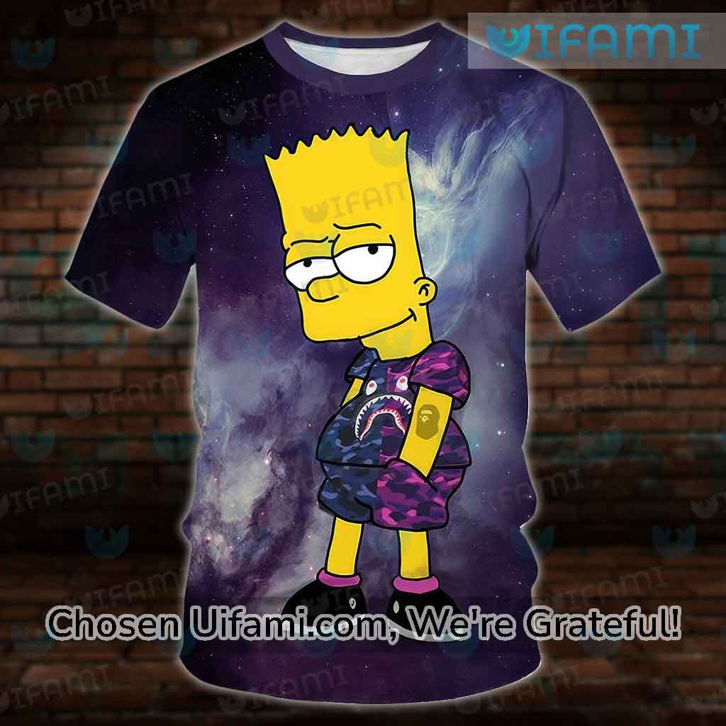 Men Bart Simpson T-Shirt 3D Inexpensive Gift