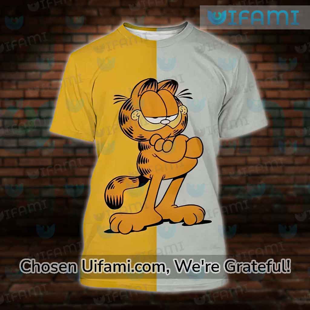 Mens Garfield Shirt 3D Inspiring Gift