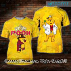 Mens Winnie The Pooh Shirt 3D Beautiful Doctor Gift Best selling