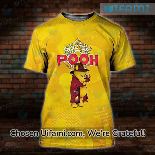 Mens Winnie The Pooh Shirt 3D Beautiful Doctor Gift