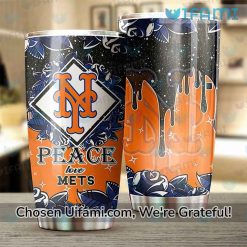 Mets Tumbler Unexpected Peace Love New York Mets Gift Best selling
