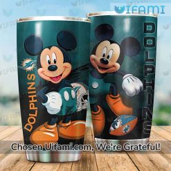 Miami Dolphins Tumbler Cup Exciting Mickey Miami Dolphins Gifts For Her Best selling