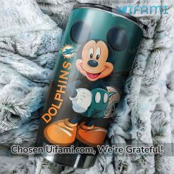 Miami Dolphins Tumbler Cup Exciting Mickey Miami Dolphins Gifts For Her