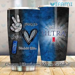 Michelob Ultra Coffee Tumbler Exclusive Peace Love Gift