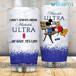 Michelob Ultra Stainless Steel Tumbler Cool Mickey Yes I Do Gift