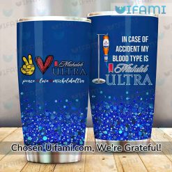 Michelob Ultra Tumbler Cup Colorful My Blood Type Gift