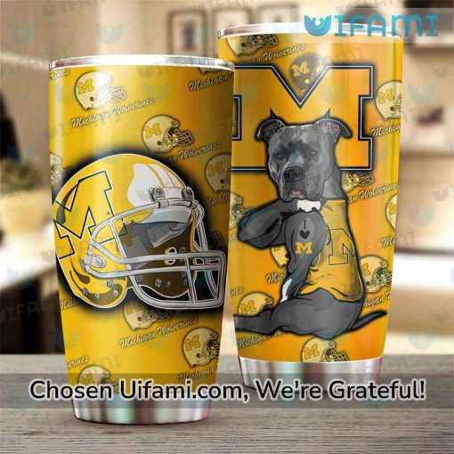 Michigan Coffee Tumbler Creative Michigan Wolverine Gift Ideas