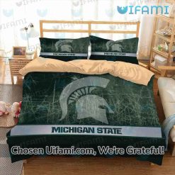 Michigan State Bedding Set Best-selling Michigan State Gifts For Him