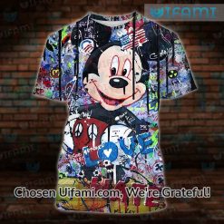 Mickey Mouse Graphic Tee 3D Inspiring Gift