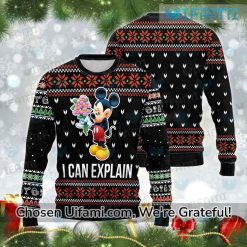 Mickey Mouse Mens Sweater Greatest I Can Explain Gift