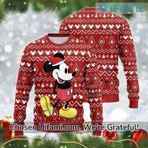Mickey Mouse Ugly Christmas Sweater Inexpensive Gift