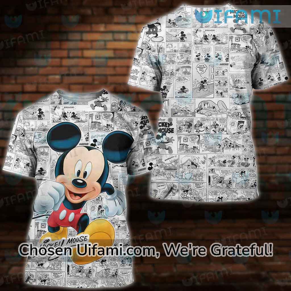 Mickey T-Shirt 3D Spectacular Mickey Mouse Gifts For Women