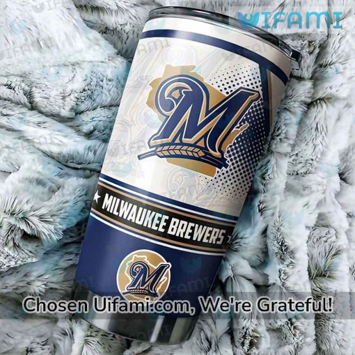 Milwaukee Brewers Tumbler Playful Brewers Gift