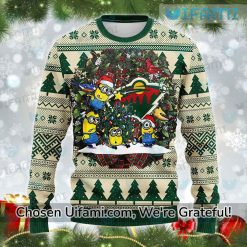 Minnesota Wild Christmas Sweater Wondrous Minions Gift Best selling