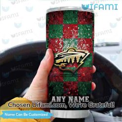 Minnesota Wild Coffee Tumbler Custom Wondrous Wild Hockey Gift Exclusive