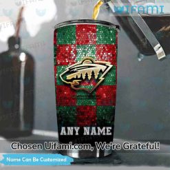 Minnesota Wild Coffee Tumbler Custom Wondrous Wild Hockey Gift Latest Model