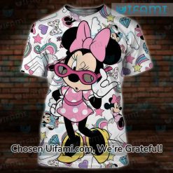 Minnie Shirt Womens 3D Cool Minnie Mouse Gifts For Adults