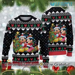 Minnie Ugly Christmas Sweater Attractive Mickey Minnie Mouse Gift