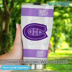 Montreal Canadiens 30 Oz Tumbler Custom Tempting Fights Cancer Gift Latest Model
