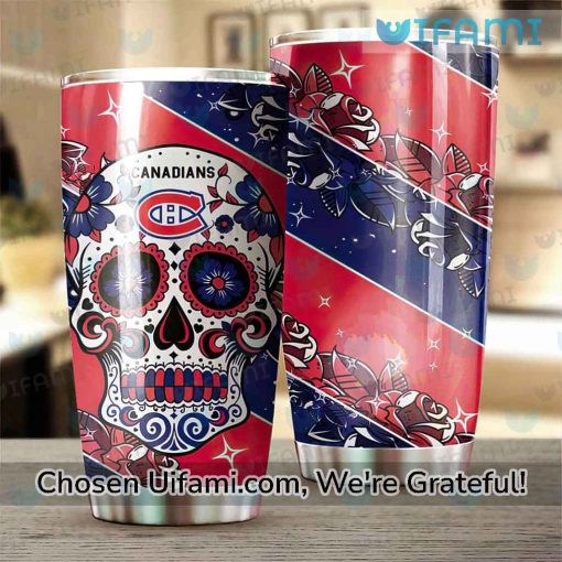 Montreal Canadiens Tumbler Outstanding Sugar Skull Gift