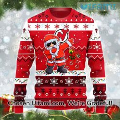 NJ Devils Ugly Christmas Sweater Amazing Santa Claus Gift Best selling