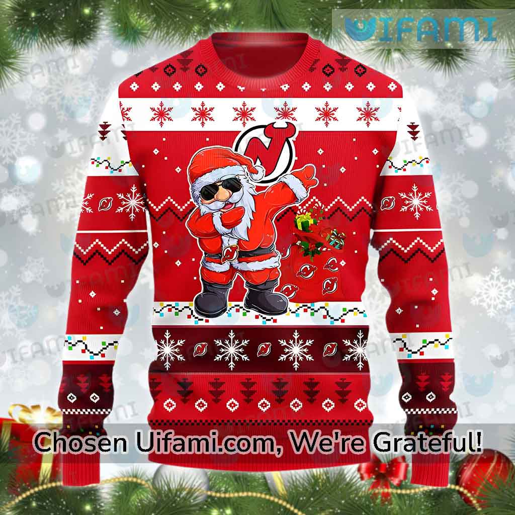 Atlanta Falcons Custom Name And Number Ugly Christmas Sweater -  Freedomdesign