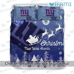 NY Giants Full Bedding Set Jaw-dropping Christmas New York Giants Gift
