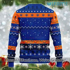 NY Islanders Sweater Colorful Santa Claus Gift