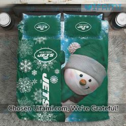 NY Jets Sheet Set Playful Christmas New York Jets Gift