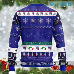 NY Rangers Ugly Christmas Sweater Attractive Grinch Gift