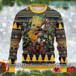 Nashville Predators Ugly Christmas Sweater Novelty Baby Groot Gift
