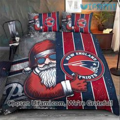 New England Patriots Bed Set Inspiring Santa Claus Gifts For Patriots Fans Best selling 1