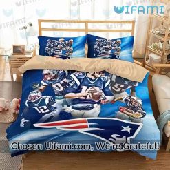 New England Patriots Queen Bed Set Unique Patriots Gift