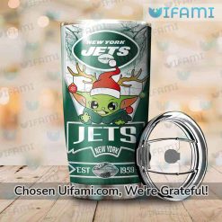 New York Jets Tumbler Adorable Baby Yoda NY Jets Gift Latest Model