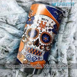 New York Mets Tumbler Eye opening Sugar Skull Gifts For Mets Fans Exclusive
