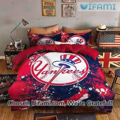 New York Yankees King Size Bedding Comfortable Gifts For Yankees Fans