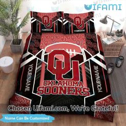 OU Sheet Set Attractive Oklahoma Sooners Personalized Gift